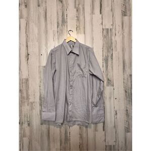 Karl Knox men’s gray dress shirt size 17.5
